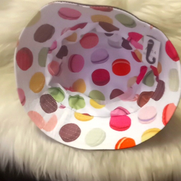 Macaroons Multicolored Reversible Cotton Bucket Hat - Picture 10 of 12